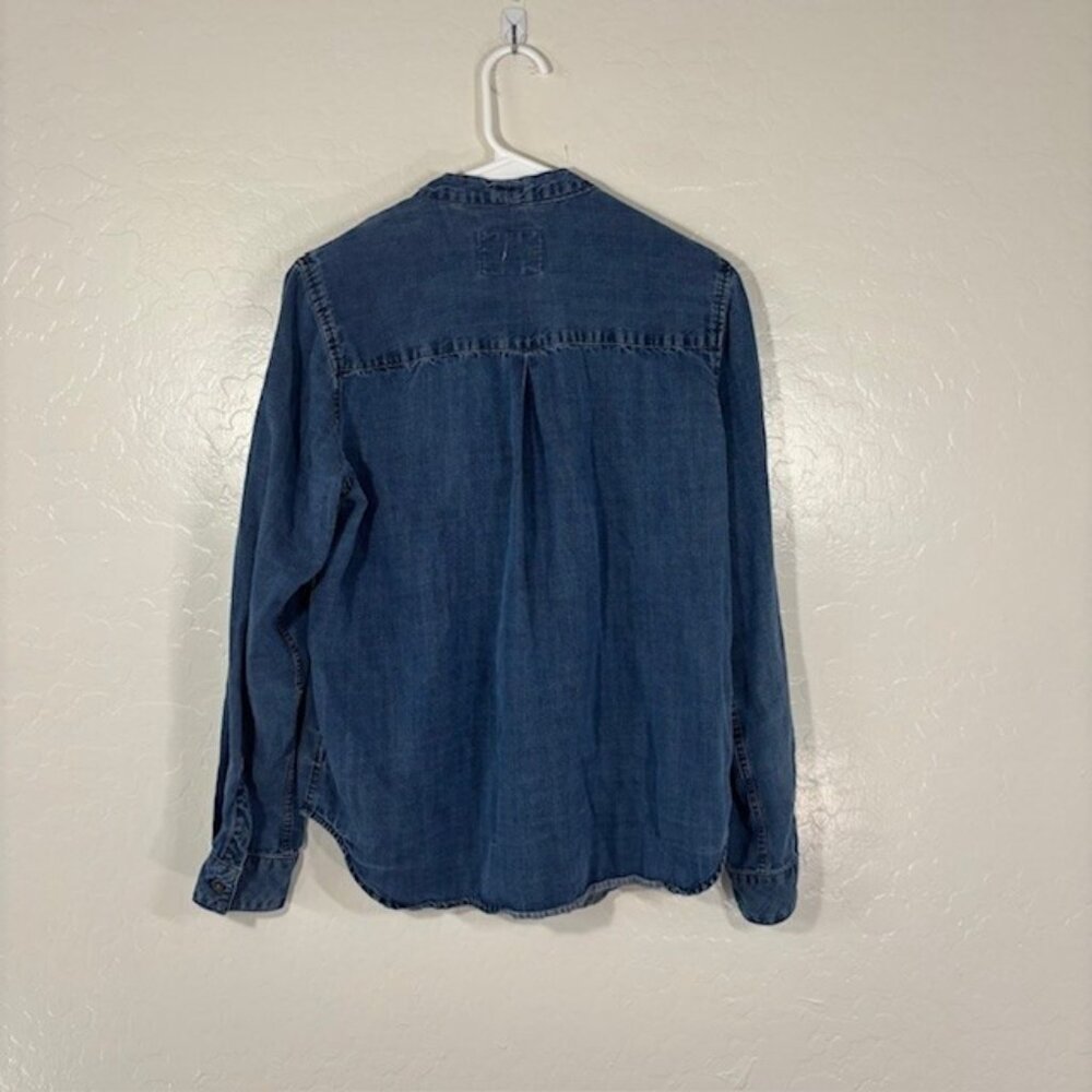 Rails Small Rosalee Chambray Denim Lyocell Button… - image 5